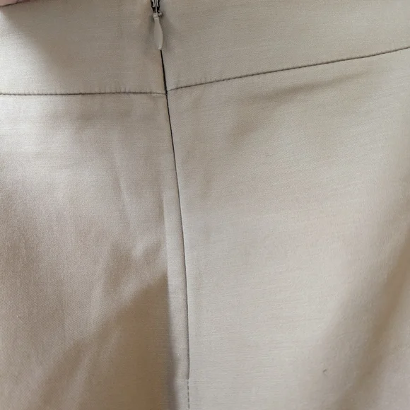 Kenar Women's Pencil Skirt in Khaki Camel Small / 2 Office Chic Preppy Capsule - Picture 5 of 6